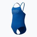Детски цял бански костюм Speedo Endurance+ Logo Thinstrap turkish sea 3