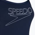 Детски цял бански костюм Speedo Endurance+ Logo Thinstrap peacoat 3