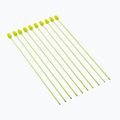 QuickPlay Agility Poles 10 тренировъчни пръта зелени 2