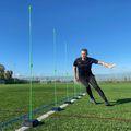 QuickPlay Agility Poles 10 тренировъчни пръта зелени 4