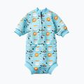 Детска пяна за плуване Splash About Happy Nappy Noah's Ark 1mm blue HNWNOAL 2