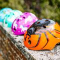 Детска велосипедна каска Hornit Spider оранжево/черна 8