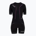 Дамски костюм за триатлон HUUB Aura Long Course Tri Suit black/purple 2