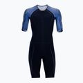 HUUB мъжки костюм за триатлон Anemoi Aero + Flatlock черно-син ANEPF 8