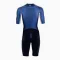 HUUB мъжки костюм за триатлон Anemoi Aero + Flatlock черно-син ANEPF 9