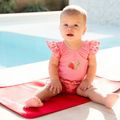 Детски бански от една част с пелена Splash About Happy Nappy Frills ягодово поле 5