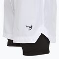 Мъжки шорти за тренировка FUMETSU Origins Dual Layer white 3