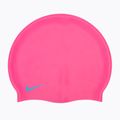 Детска шапка за плуване Nike Solid Silicone pink TESS0106-670