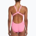 Дамски бански костюм от една част Nike Hydrastrong Solid Fastback, розов NESSA001-660 5