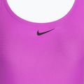 Дамски бански костюм от една част Nike Logo Tape Fastback fuchsia dream 3