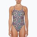 Дамски бански костюм от една част Nike Hydrastrong Multi Print pink bloom 4