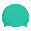 Детска шапка за плуване Nike Solid Silicone green shock