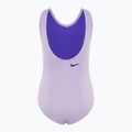 Детски бански от една част Nike Multi Logo U-Back lilac bloom 2