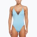 Дамски бански костюм от една част Nike Sneakerkini 2.0 Croccback Aquarius blue/scuba blue