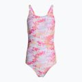 Дамски бански костюм от една част Nike Hydrastrong Multi Print Fastback warm multi
