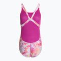 Дамски бански костюм от една част Nike Hydrastrong Multi Print Fastback warm multi 2