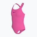 Детски бански от една част Nike Essential Racerback hyber pink 3