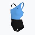 Детски бански костюм Nike Color Block Asymmetrical Monokini Black 3