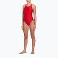 Дамски бански от една част Nike Logo Tape Fastback university red 2