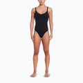 Дамски бански костюм от една част Nike Essential V-Neck black 2