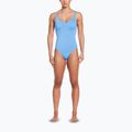 Дамски бански костюм от една част Nike Essential V-Neck university blue 2