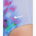 Дамски бански от една част Nike Floral Blur V-Neck hydrangeas 4