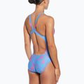 Дамски бански костюм от една част Nike Hydrastrong Fastback university blue 3