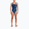 Дамски бански костюм от една част Nike Hydrastrong Fastback midnight navy 2
