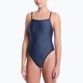 Дамски цял бански костюм Nike Ocean Bound Ripple Texture Square Neck slate