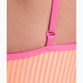 Дамски цял бански костюм Nike Ocean Bound Ripple Texture Square Neck pink glow 4