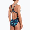 Дамски цял костюм за плуване Nike Hydrastrong Multi Pr green abyss 3
