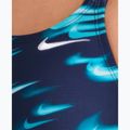 Дамски цял костюм за плуване Nike Hydrastrong Multi Pr green abyss 4