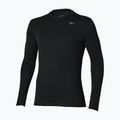 Мъжка блуза за бягане с дълъг ръкав Mizuno Tech Thermal Charge Breath Thermo Long Sleeve Tee black
