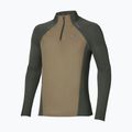 Мъжка блуза за бягане с дълъг ръкав Mizuno Active Dryaeroflow Hybrid Long Sleeve Top Forest Night