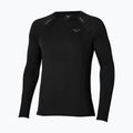 Мъжка блуза за бягане с дълъг ръкав Mizuno Active Dryaeroflow black