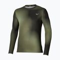 Мъжка блуза за бягане с дълъг ръкав Mizuno Core Graphic Long Sleeve Tee Forest Night
