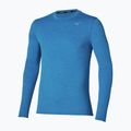 Мъжка блуза за бягане с дълъг ръкав Mizuno Core Impulse Long Sleeve Tee blue jewel