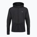 Мъжко яке за бягане Mizuno Active Warmalite Hybrid Full Zip Hooded Long Sleeve Top black