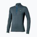 Мъжки суитшърт за бягане Mizuno Active Warmalite Half Zip Long Sleeve Top dark slate