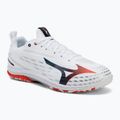 Мъжки обувки за тенис Mizuno Wave Drive Neo 4 white/insignia blue/orange