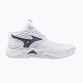 Обувки за волейбол Mizuno Wave Momentum Elite Mid white/metallic gray/black