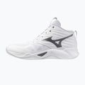 Обувки за волейбол Mizuno Wave Momentum Pro Mid white/metallic gray/black
