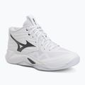 Обувки за волейбол Mizuno Wave Momentum Pro Mid white/metallic gray/black