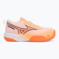 Обувки за волейбол Mizuno Neo Jump flamingo corallava orange/white 2
