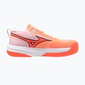 Обувки за волейбол Mizuno Neo Jump flamingo corallava orange/white 2