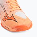 Обувки за волейбол Mizuno Wave Lightning Elite Mid Flamingo Coral/Lava Orange/White 7