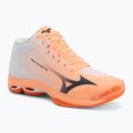 Обувки за волейбол Mizuno Wave Lightning Pro Mid flamingo coral/carbon/white