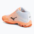 Обувки за волейбол Mizuno Wave Lightning Pro Mid flamingo coral/carbon/white 3
