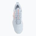 Дамски обувки за волейбол Mizuno Wave Momentum Elite blue finch/white/lava orange 5