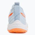 Дамски обувки за волейбол Mizuno Wave Momentum Elite blue finch/white/lava orange 6